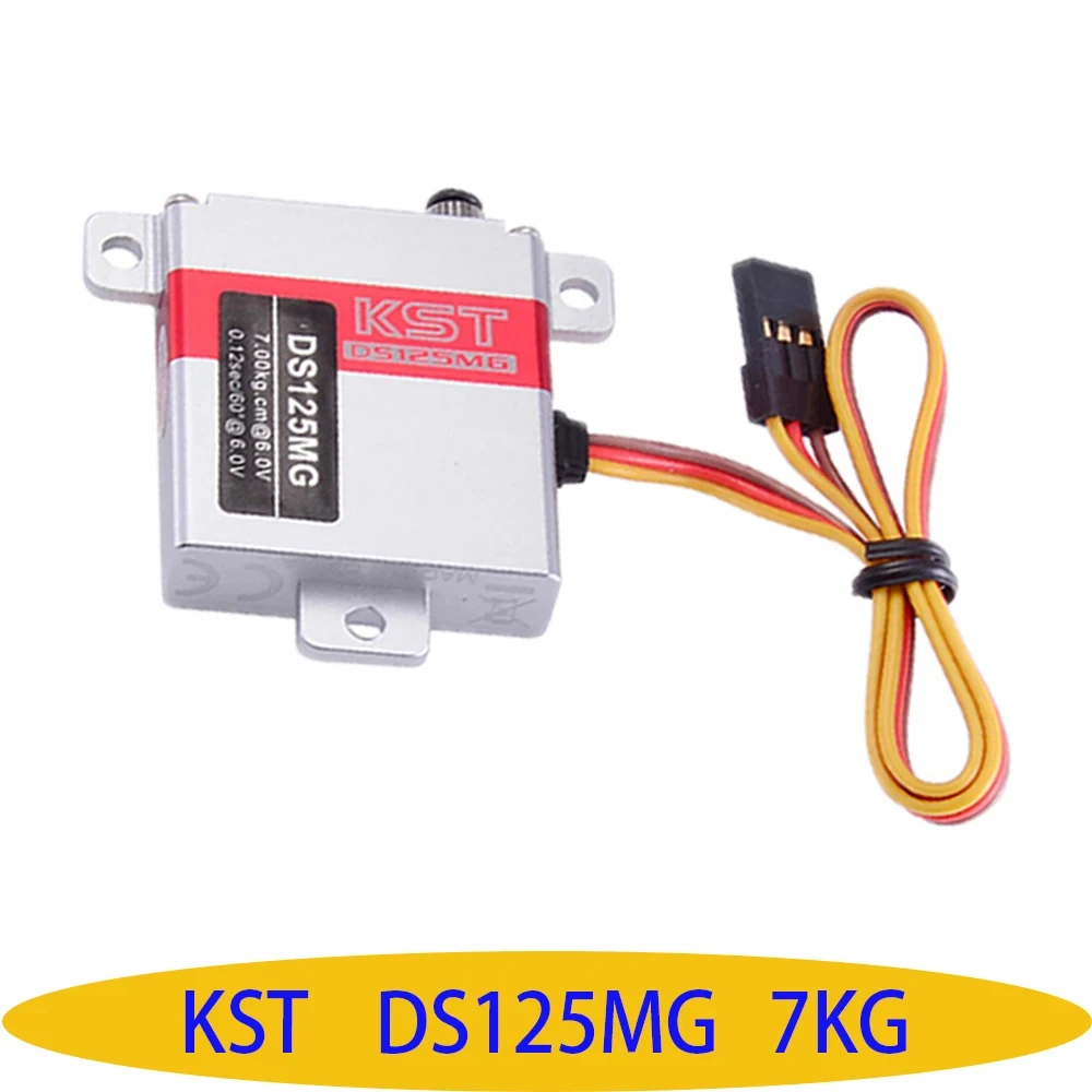 Original KST DS125MG/DS135MG/DS145MG Metal Gear Digital Wing Servo For RC Glider