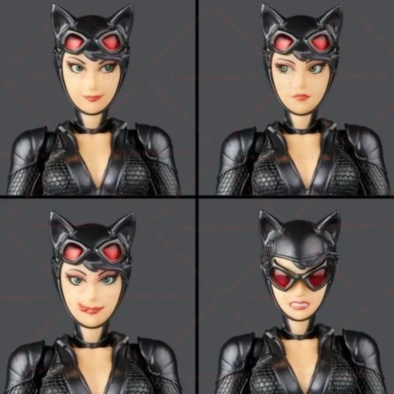 Original REVOLVE Marvelous Yamaguchi Style DC Batman Catwoman Action Figure Toy Collection Gift