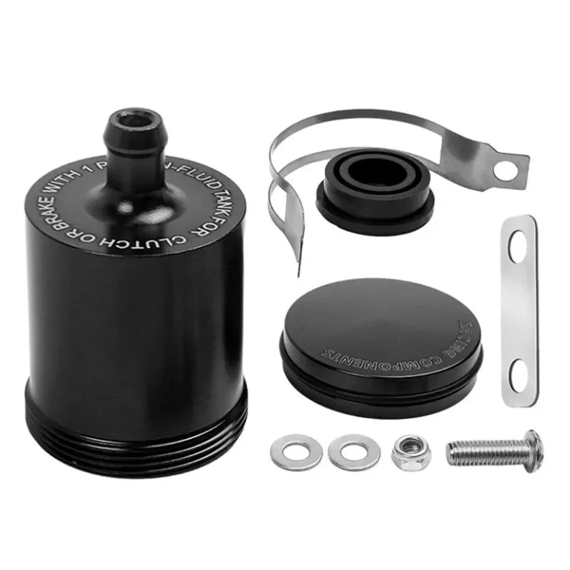 

L38A-Aluminum Alloy Motorcycle Brake Fluid Reservoir Tank For Front Brake Oil Cup Replacement Small Oil Pot