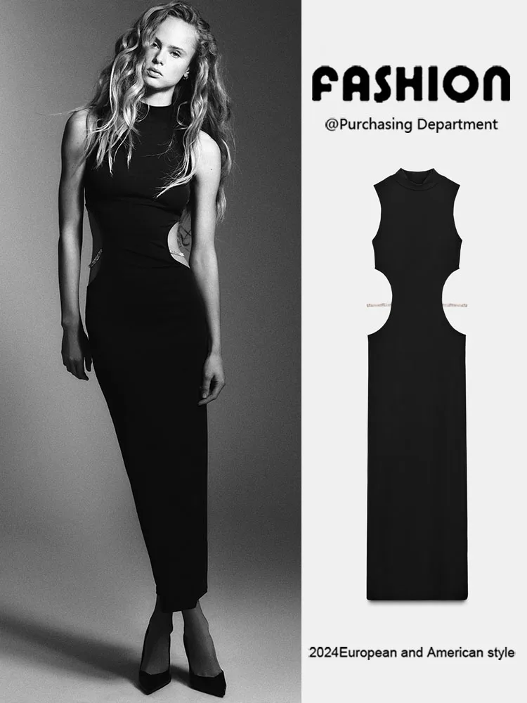 

Ele Open-Design Svel Women's Dr with Jewelry Embelliment New Arrival Winter Collection 2025 Classy Faion