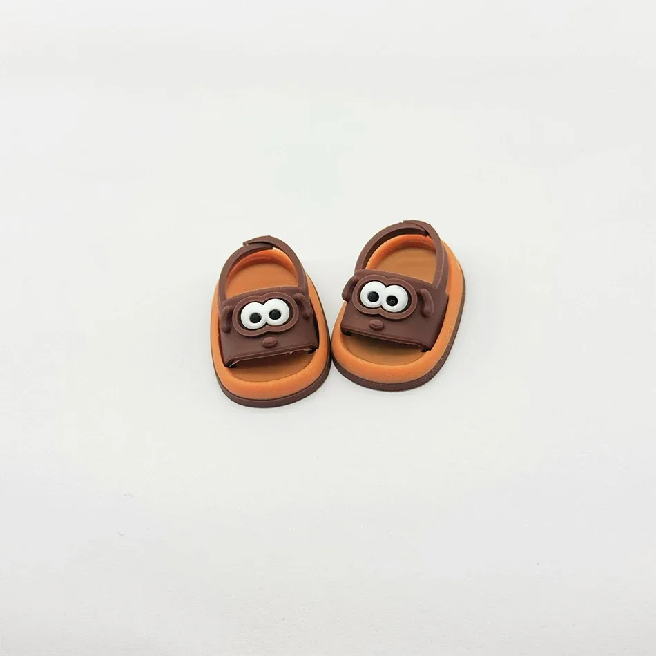 For Labubu Accessories Sandals Cute Shoes Dressing Shoes Plush Doll Accessories Pendant Fan Birthday Gift
