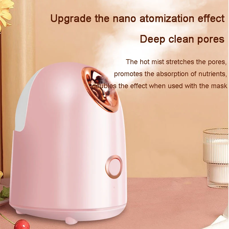 

Hot Skincare Facial Steamer Beauty Device For Face Hydration,Pore Cleansing,Nano Steam With Deep Penetration