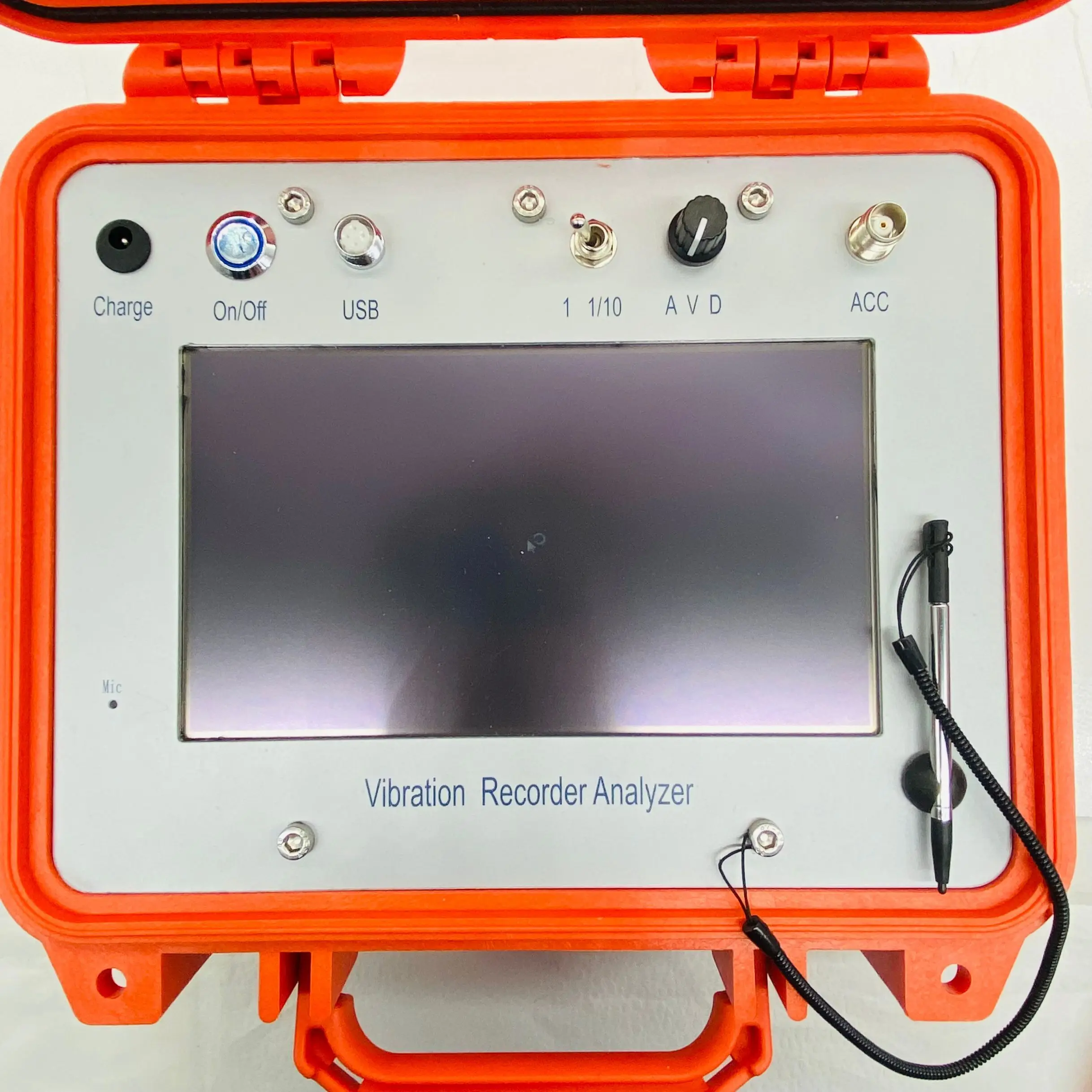 HG-S936L-1 Integrated version Touch screen Display Ground Structure Vibration Recorder Analyzer