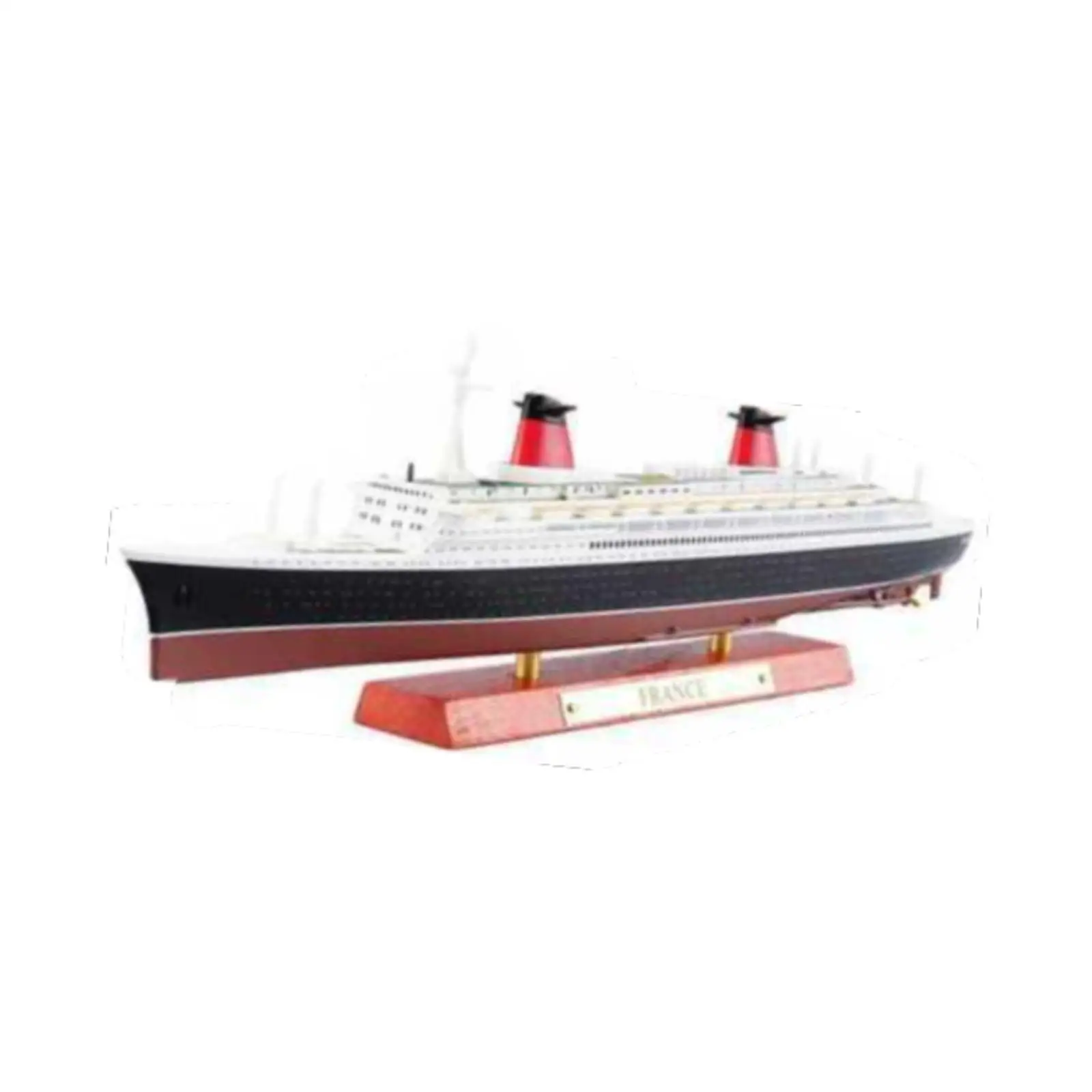 1:1250 Scale Ship Boat Model, Desktop Decor, Diecast Ship Model ,Alloy Speedboat Model ,for Livingroom Office Home Shelf Bar