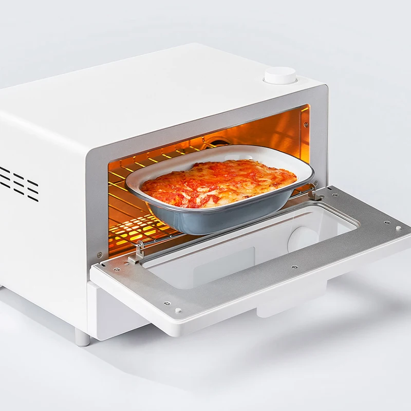 เตาอบไฟฟ้าใช้ในครัวเรือน12L เตาอบไมโครเวฟเตาอบครัว220V พิซซ่าเตาอุ่น