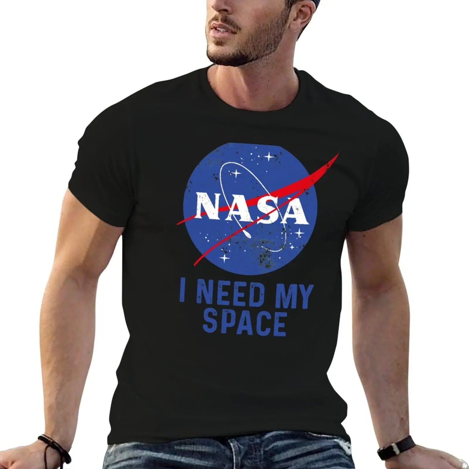 

I Need My Space (NASA) T-Shirt t shirt man designer cotton t shirts high quality T-Shirt