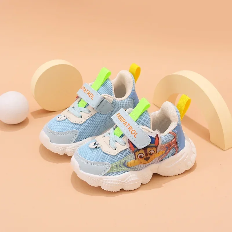 PAW Patrol Chase Skye-Zapatillas deportivas transpirables para niños, zapatos ligeros de verano, entrenadores informales de animación