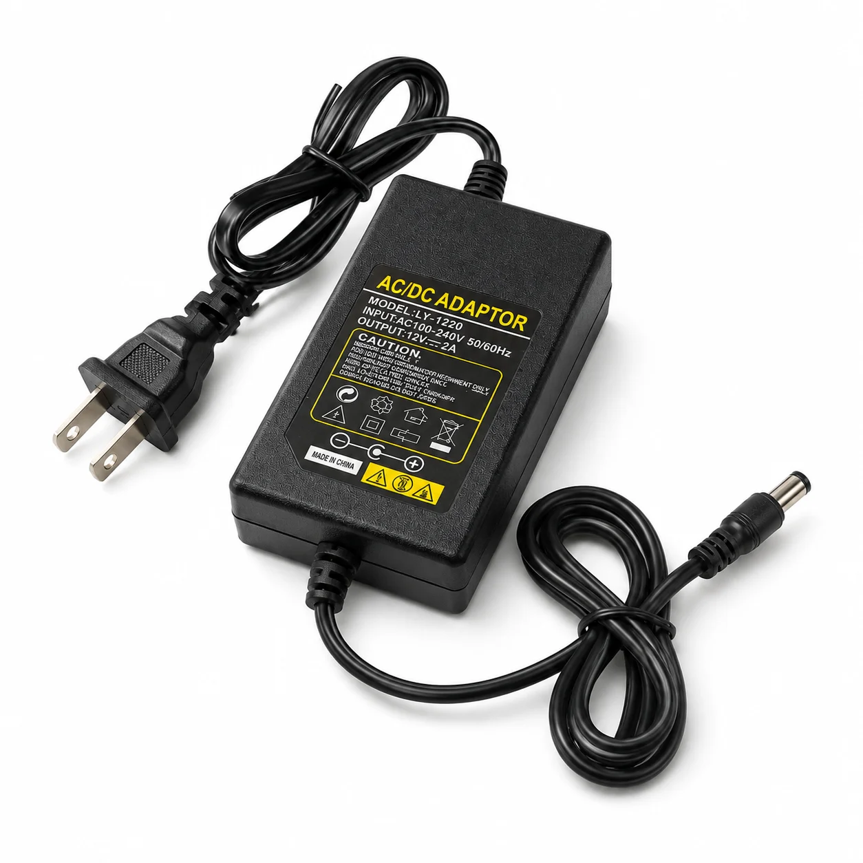 ZhonNa 12V 2A Linear Regulated DC Power Supply Adapter 50x31x86 mm for Tools Instruments Meters Electronic Equipment Accessories