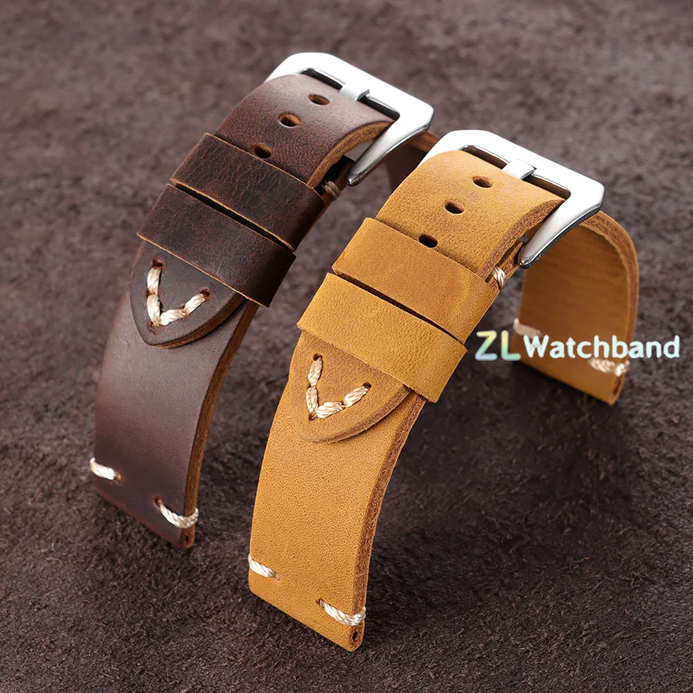 Vintage Cowhide Watch Band 18m - Seiko Watches Smartwatch recension och pris