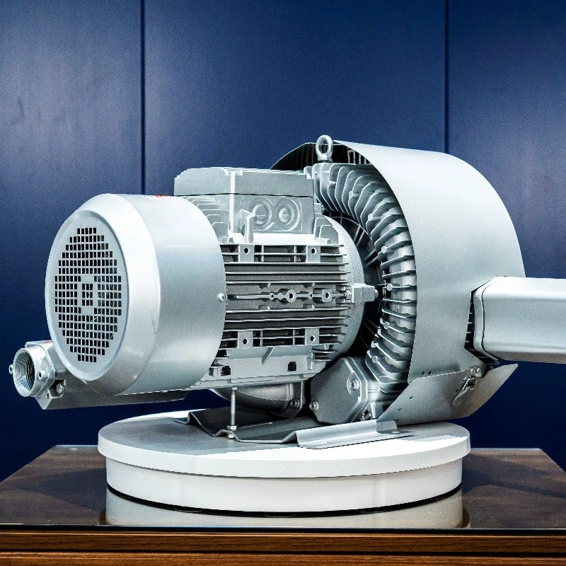 Aquaculture: vortex air pump, high-pressure snail shell induced draft fan
