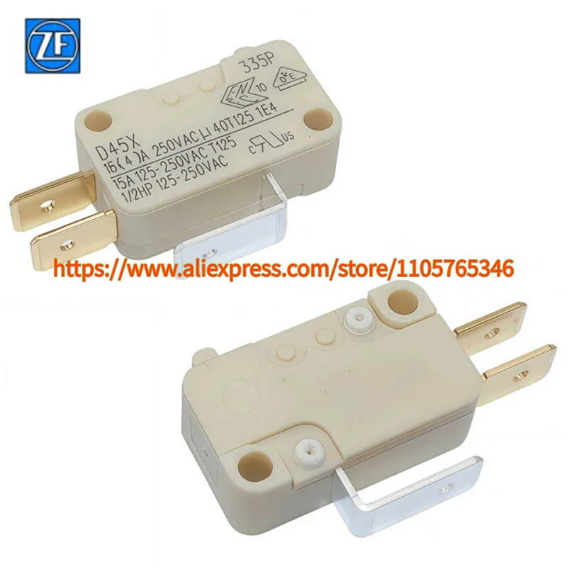 5pcs D45X 16A 100% Original Germany ZF CHERRY Micro-Limit Switch Travel Button Milk Frother Pressure Switch
