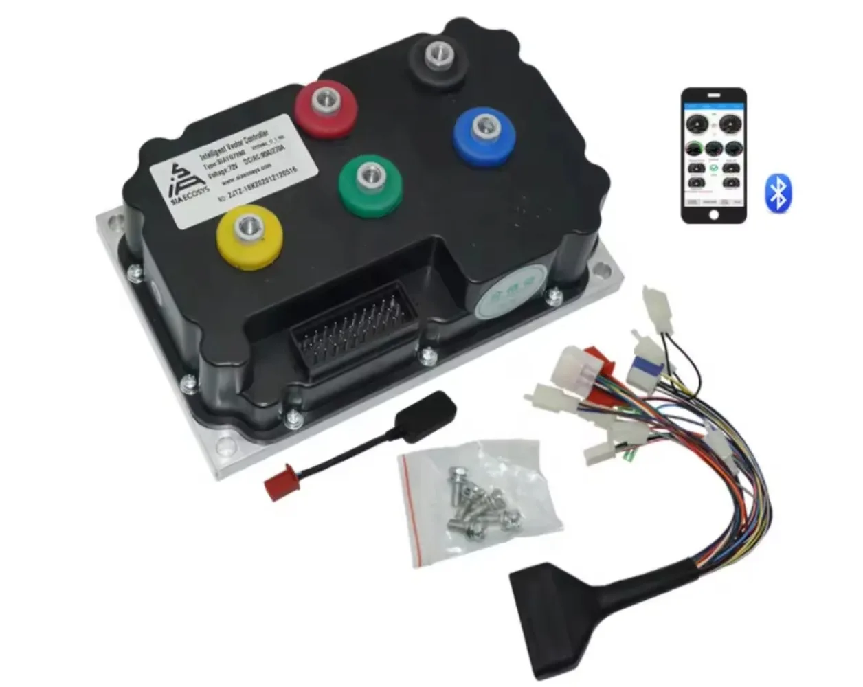 Controller High Power Electric Motorcycle 330A 72V 6000W-8000W Programmable QS Motor