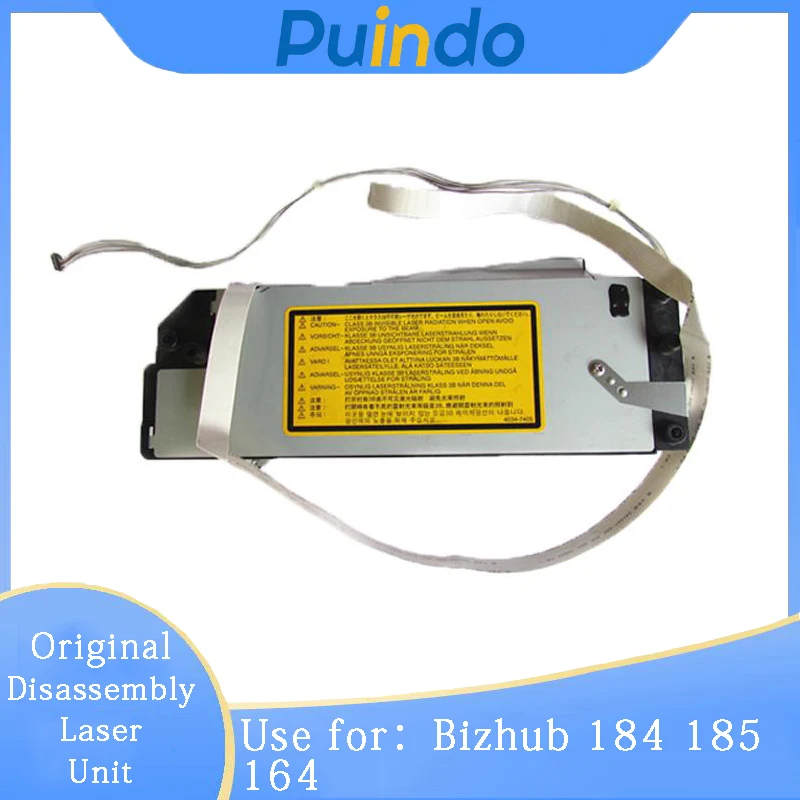 

Original Disassembly Laser Unit for Konica Minolta Bizhub 184 185 164 BH184 BH185 BH164 Laser Assembly