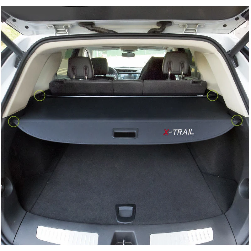 For Nissan X Trail T33 Accessories 2023 2022 2024 Rogue Car Rear Trunk Curtain Rear Rack Partition Shelter Covers Accessories