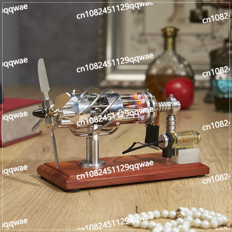 Creative Technology 6 Swashplate Stirling Engine Model External Combustion Engine