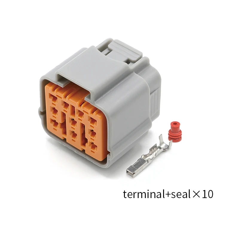 6195-0164 автомобильный водонепроницаемый разъем, внутренняя вилка Sumitomo с 10 отверстиями