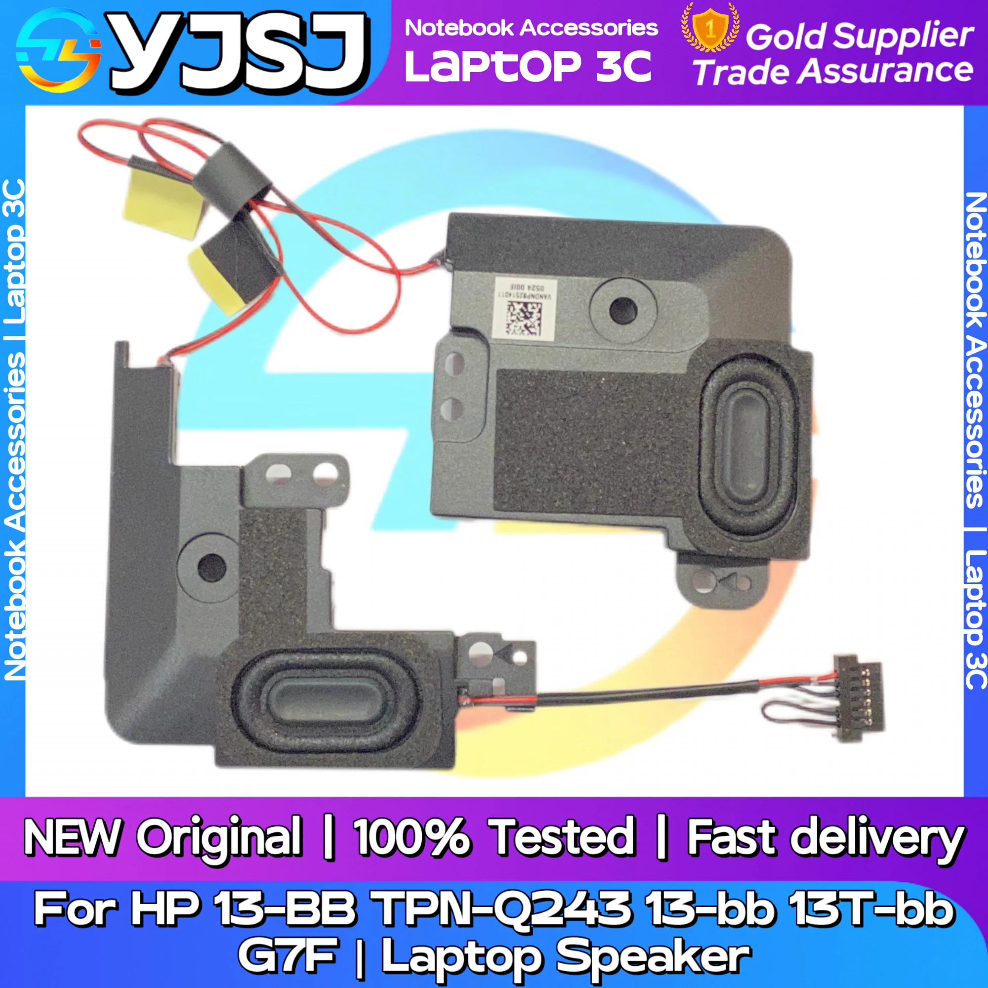 New Original Laptop Notebook Audio Speaker For HP Pavilion 13 13-BB TPN-Q243 Built-in Speaker Horn Audio