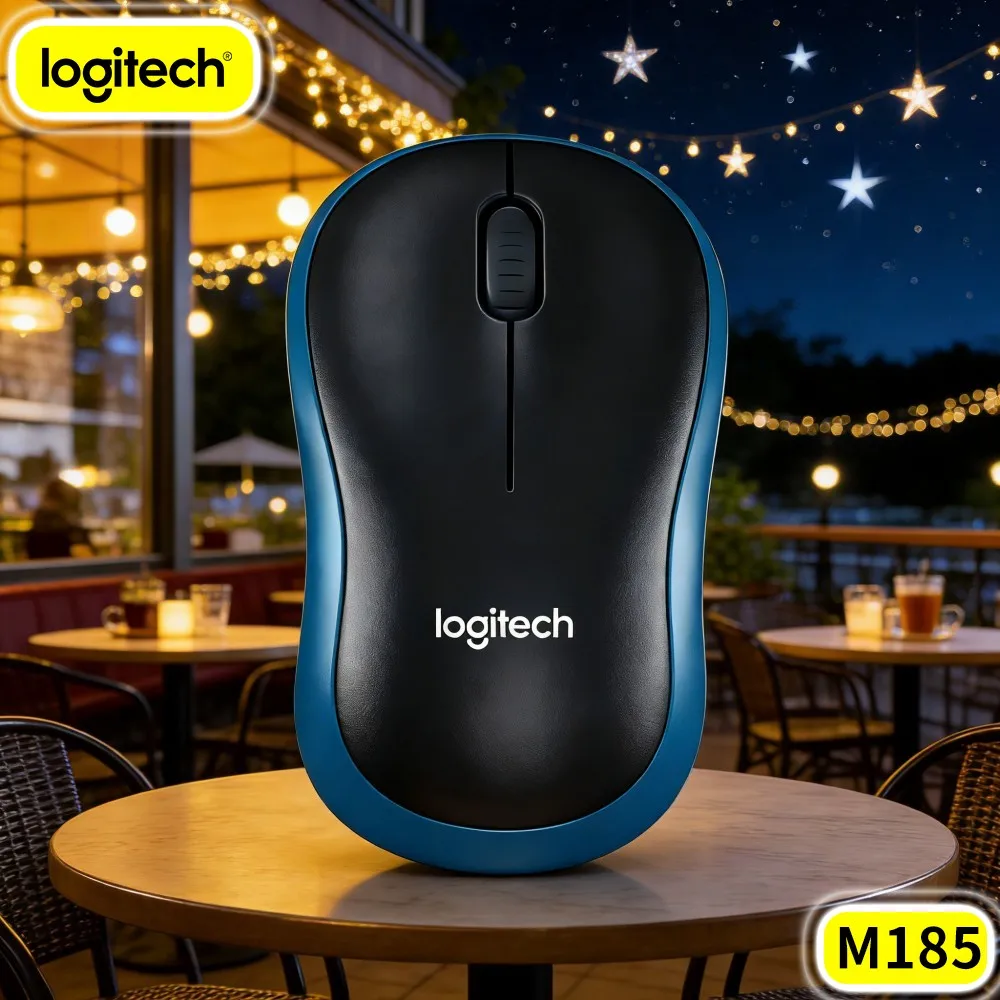 Logitech M185 Student Online Document Edit Modify Work Mouse Wireless Smooth Cursor For File Revision