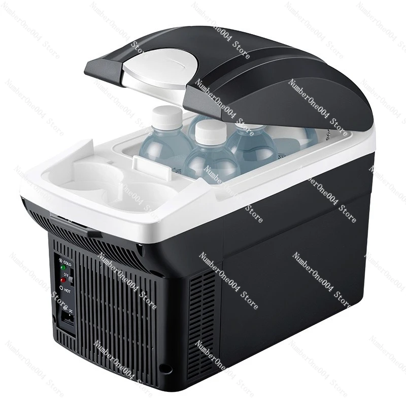 Car Refrigerator 8 Liters, Dual-use for Home and Car, Heating and Cooling Box, Mini Car Refrigerator