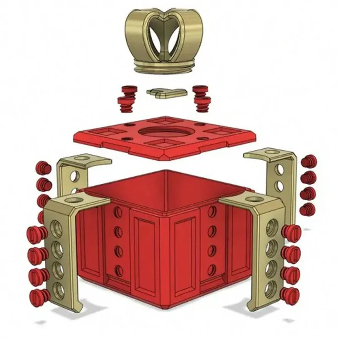 Impressão 3d novidade explosão irritante caixas de presente, caixas de presentes de natal brinquedos criativos, para crianças adultos, brinquedos fidget, brinquedo engraçado