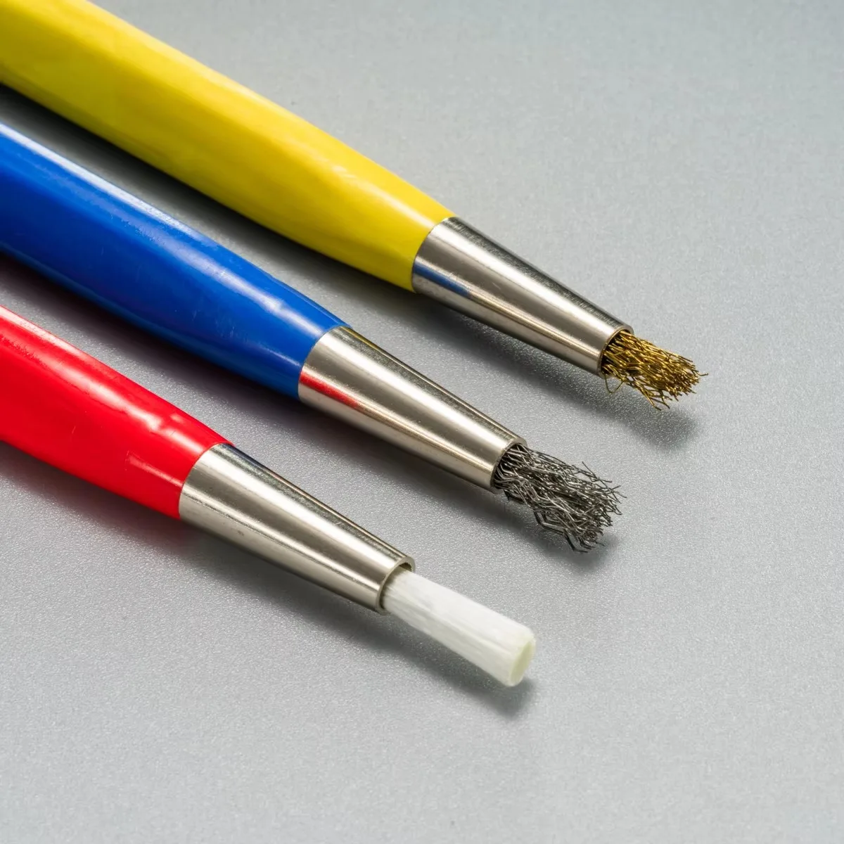 3Pcs Fiberglass Scratch Brush Pen Clean Jewelry Watches Coins Remove Rust from Electronics Metal Surfaces Anti-Corrosion Tool