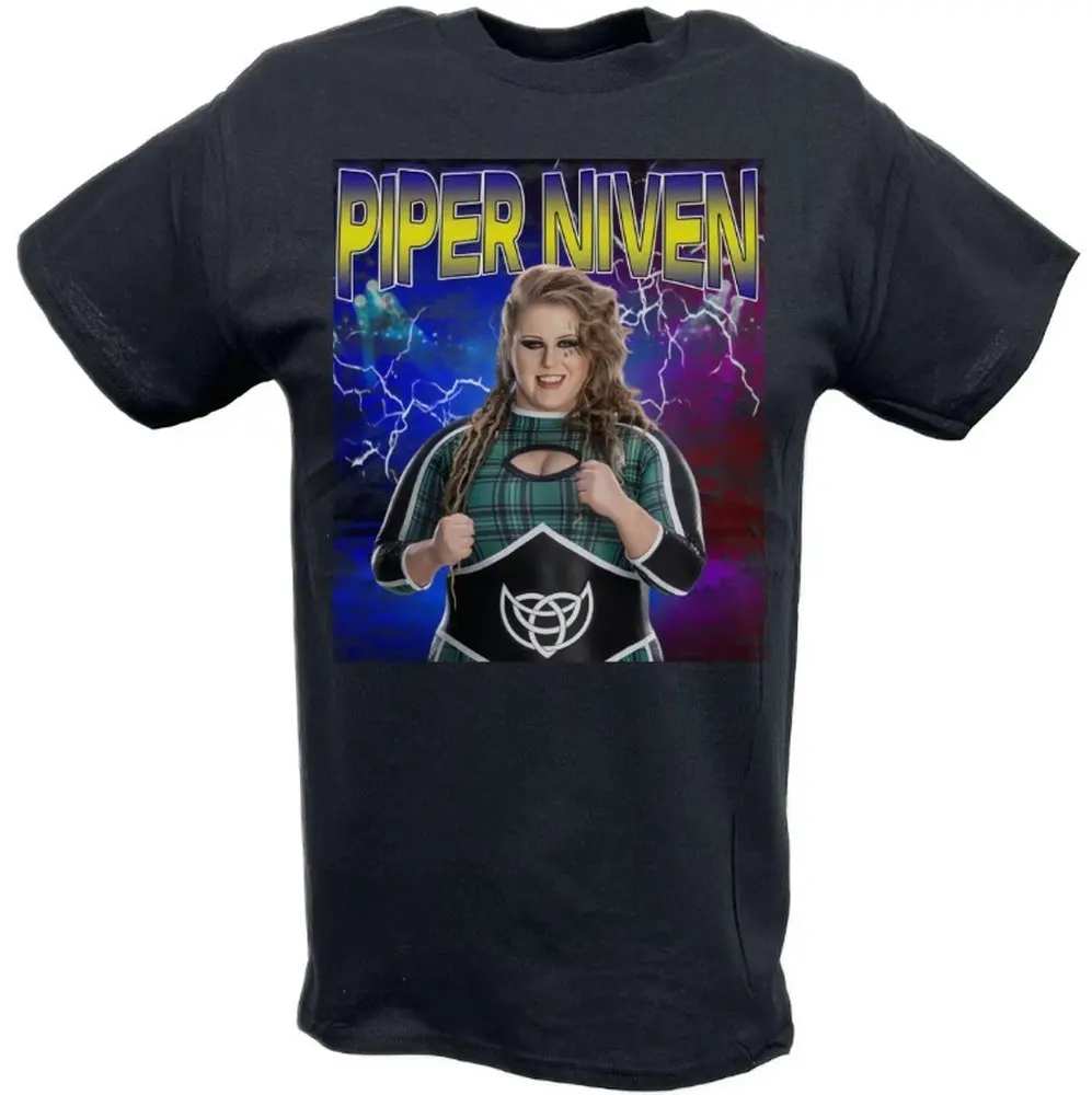 2025 camisetas de gran oferta camiseta Piper Niven Highlight 00009793 # A Wrestling Sports TEE Famoso Wrestler FANS ropa de hombre Streetwea