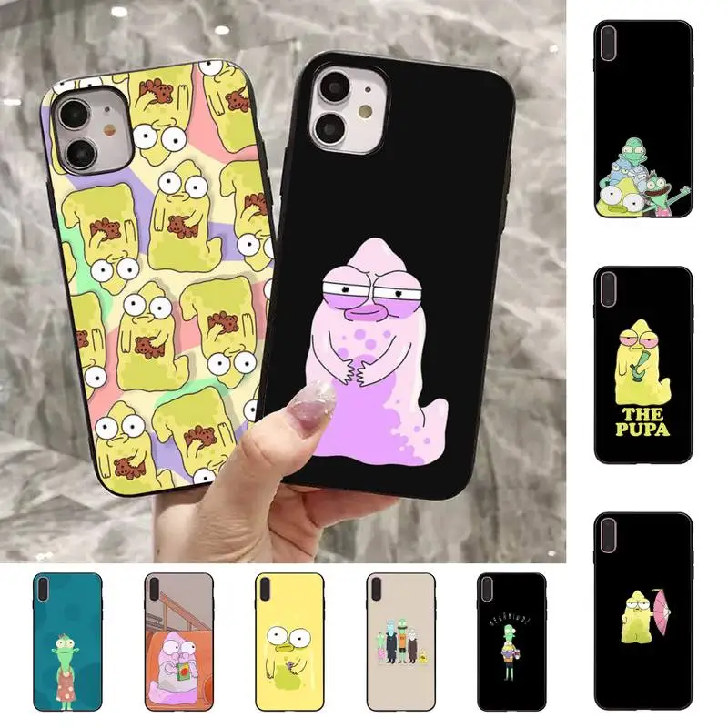 Solar Opposites pupa Phone Case for iPhone 11 12 13 Mini Pro Max 8 7 6 6S Plus X 5 SE 2020 XR XS Funda Cover