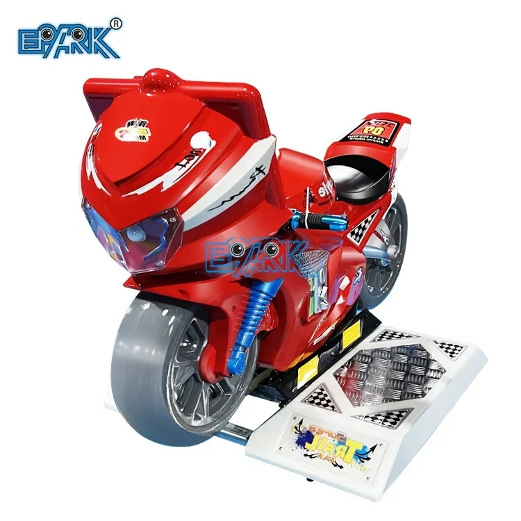 Factory Simulator Moto Plastic Kiddie Rides 3d Amusement Indoor Kids Coin Operate Machine Arcade Game