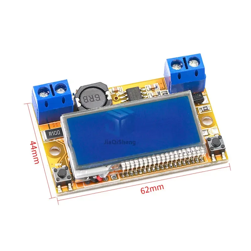 Dual Display DC-DC 5-23V To 0-16.5V 3A Max Step Down Power Supply Buck Converter Adjustable LCD Step-down Voltage Regulator