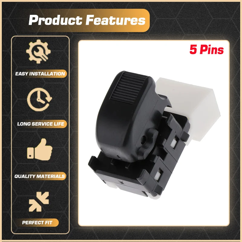 Кнопка включения управления стеклоподъемником электромобиля для FAW Sirius S80 Pyeonghwa Ppeokkuggi 1059 Toyota Avanza MK1 2003-2011 5 контактов