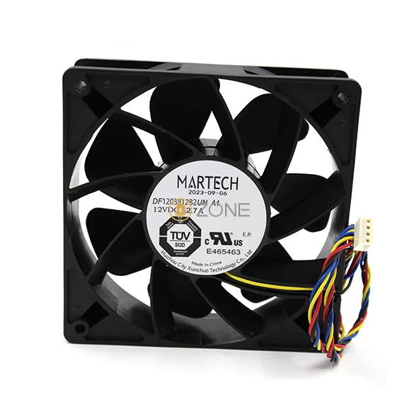 Iceriver Kaspa Miner 4Pin 12V DC 2.7A 6000RPM 12CM wentylator chłodzący nadaje się do KS1 KS2 KS3 KS3M KS3L górnik wentylator chłodzący