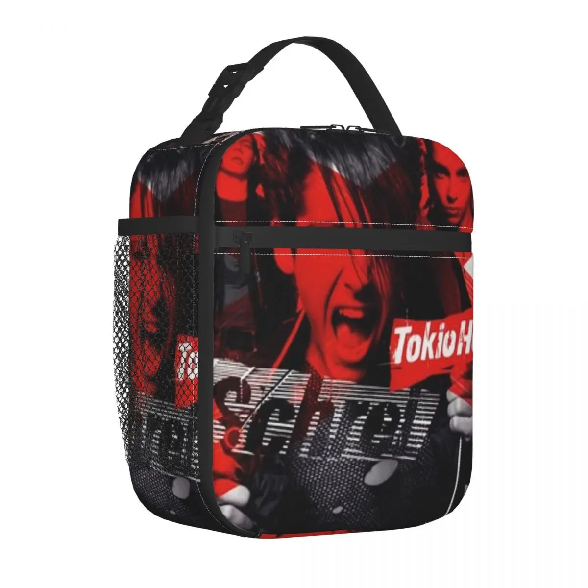 Tokio Hotels Insulated Lunch Bag for Women Portable Heavy Metal Music Rock Thermal Cooler Lunch Box Office Work School