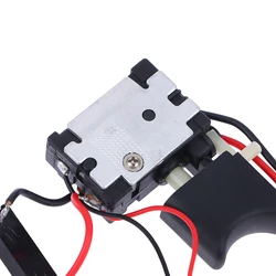 Taladro eléctrico a prueba de polvo, Control de velocidad, botón pulsador, interruptor de gatillo, CC, Taladro Inalámbrico