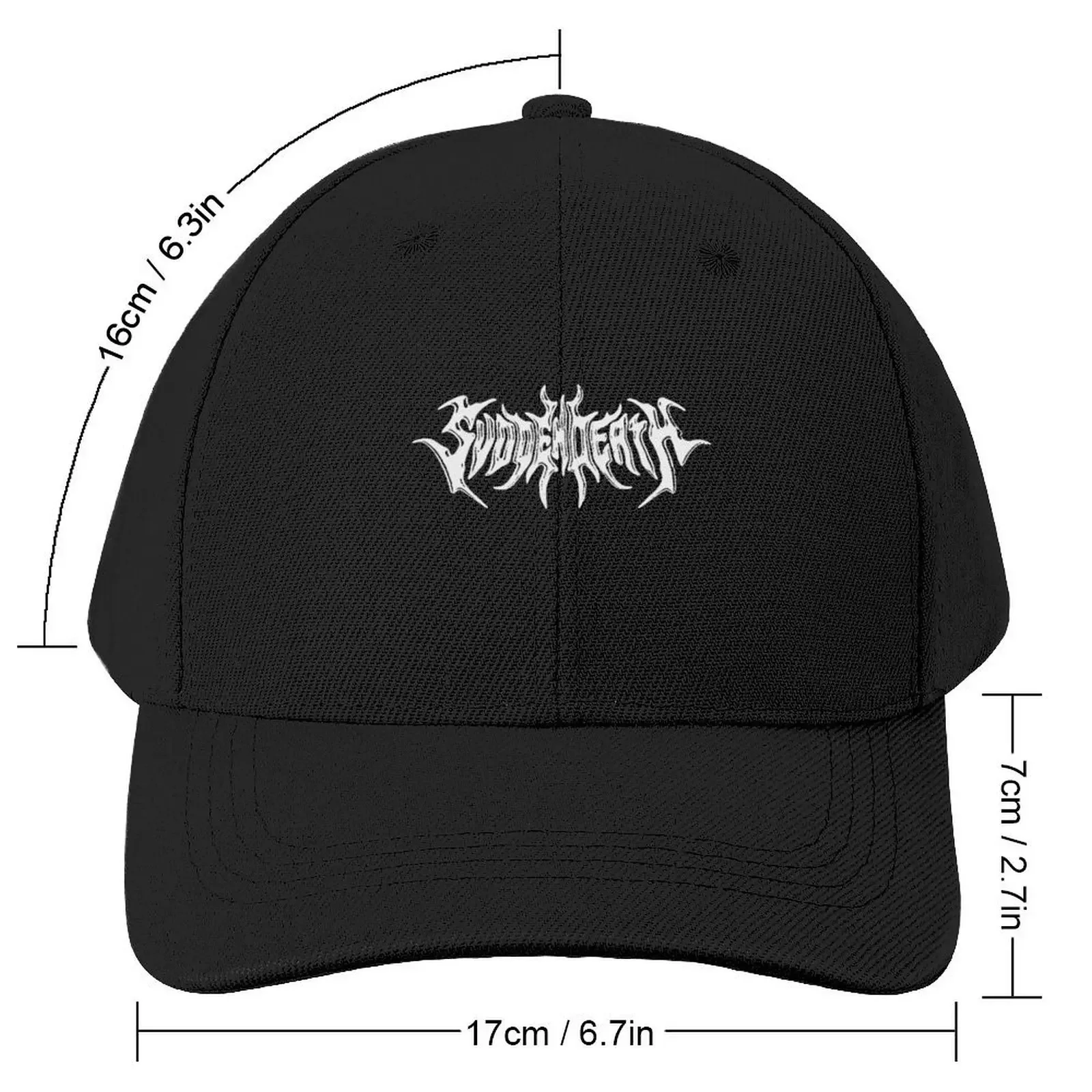 svdden death Essential merch svdden death Essential Baseball Cap custom Hat Wild Ball Hat Cosplay Male Women's