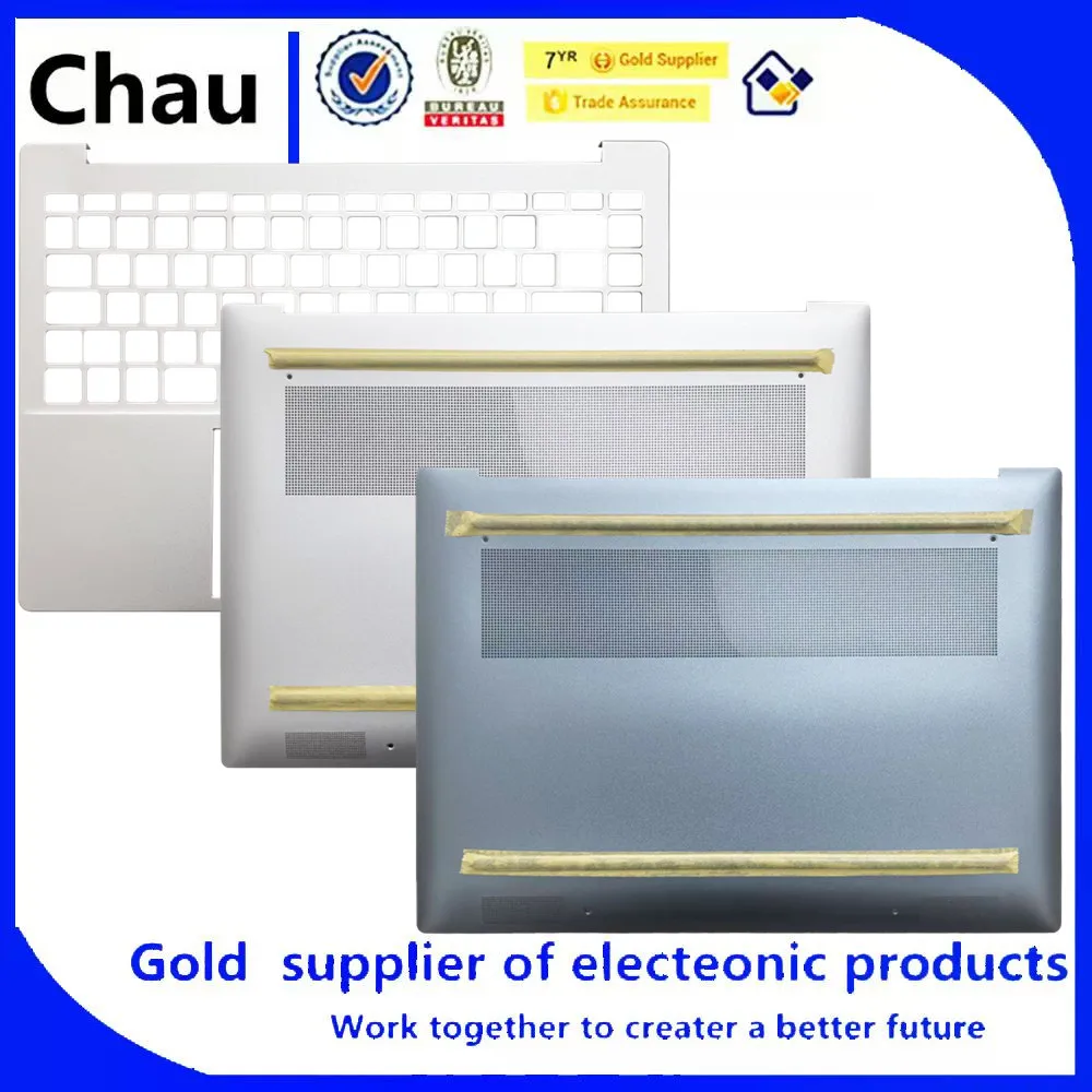 

New For Chau Pavilion 14-EW 14T-EW 14Z-EW 14-EY TPN-W160 Upper Case Palmrest Cover /Bottom Base Cover 4600T9030001