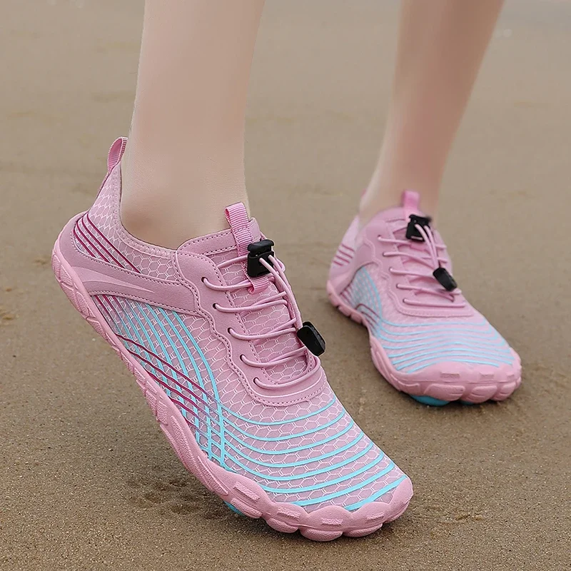 Mannen Vrouwen Water Blootsvoets Schoenen Strandschoenen Snel Droog Wandelen Casual Sport Sandalen Lichtgewicht Zachte Outdoor Comfortabele Treinschoen