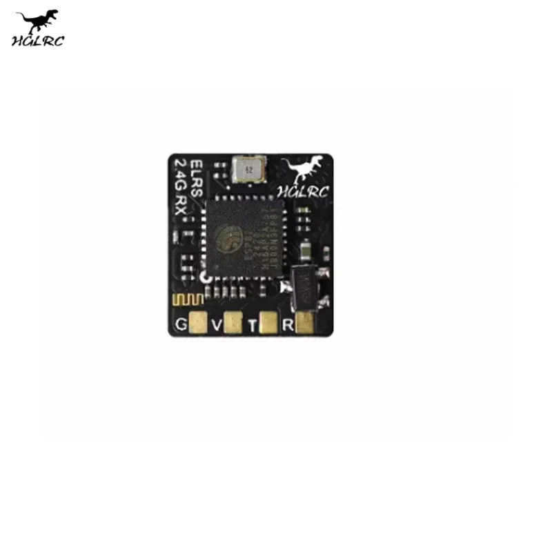 HGLRC ELRS 2.4G Ricevitore 500MHZ Tasso di aggiornamento ELRS 3.0 per aereo RC FPV Droni a lungo raggio Parti fai da te