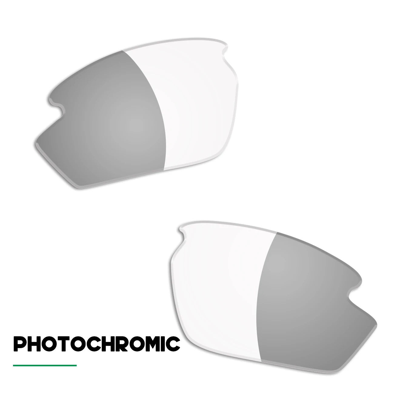 Transition Replacement Lenses for Rudy Project Rydon Frame Multiple Color Options
