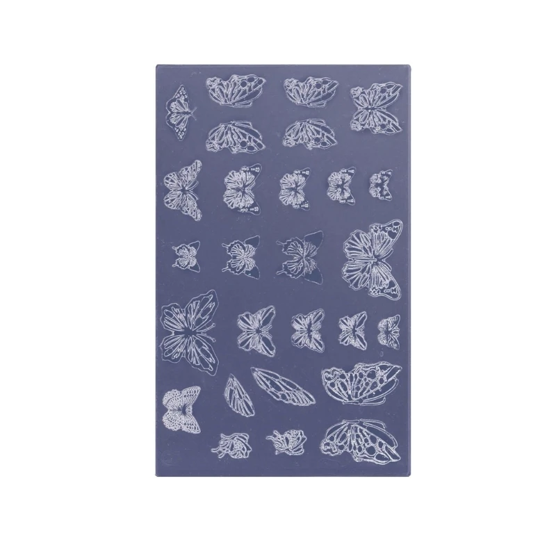 

3D Embossing Nail Art Mold Silicone Combination Decorative Mold Nail Art Making Tool Silicone Carving Mould