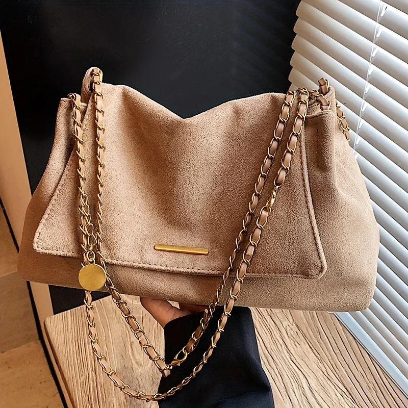 Perfect Lily Damen-Umhängetasche im Vintage-Stil, große Umhängetasche, elegante Handtasche mit abnehmbarem Riemen, langlebig für lässige formelle Veranstaltungen – Detail 3