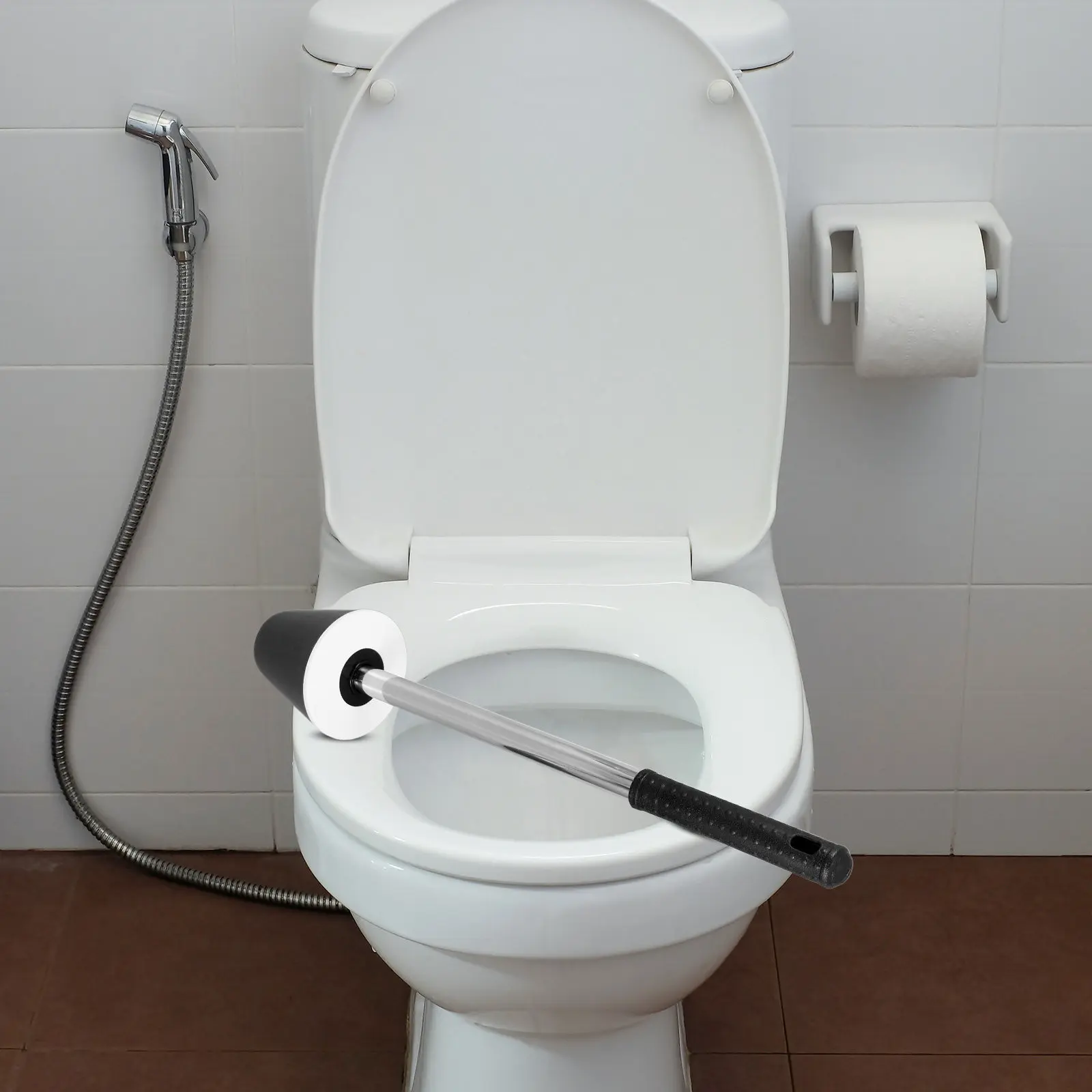 スクワットトイレの臭い止め、コーヒー逆流防止プラグ、ハンドル付き防臭シール、トイレ逆流防止、浴室排水口プラグ