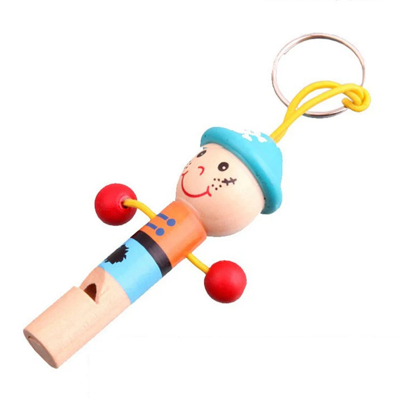 Children Wooden Whistle Pirate Toy Musical Gift Educational Musical Toys Festival Birthday Party Gifts Presents Toy Kid Gift