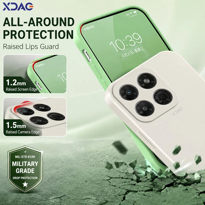 Original Square Liquid Silicone Phone Cases for Motorola Moto Edge 2026 5G 360 Soft Back Covers MotoEdge2026 Shockproof Bags