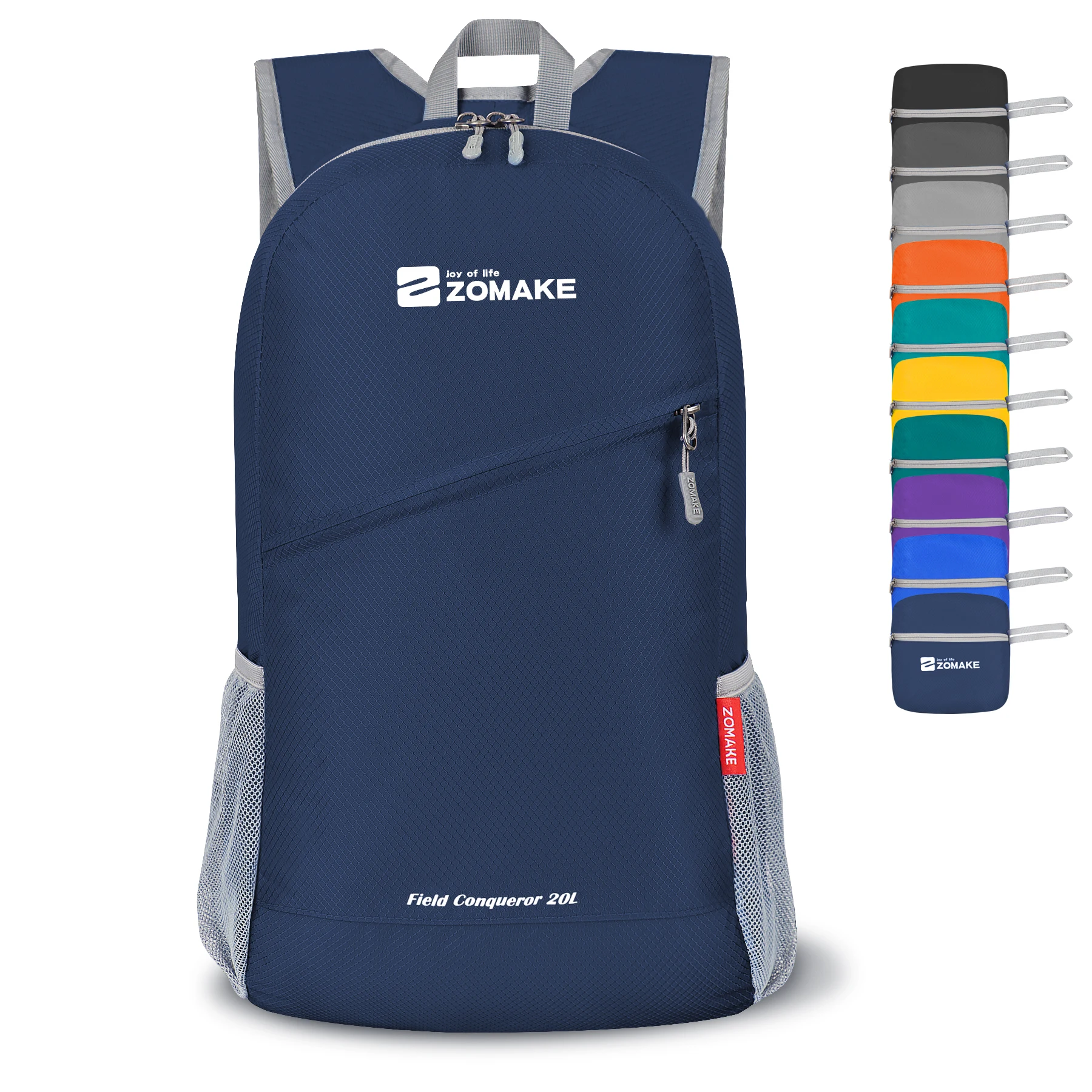 ZOMAKE 20L Portable Foldable Waterproof Backpack Mountaineering Bag Ultralight Travel Knapsack Hiking Leisure Unisex Backpack