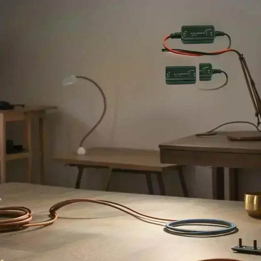 

Редуктор напряжения постоянного тока, преобразователь 12 В в 5 В, 3 А, понижающий модуль питания постоянного тока для электрооборудования, аксессуар для инструментов