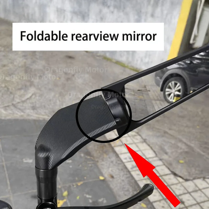 For KTM 250 390 200 690 125 990 SUPER DUKE R 790 1290 Universal Motorcycle Mirror Wind Wing side Rearview Reversing mirror