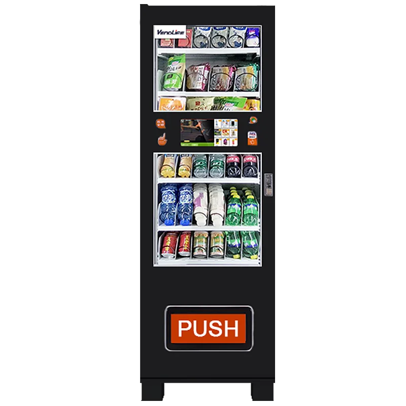 Coins And Notes Acceptors Mini Cold Drink Snack And Soda Vending Machine