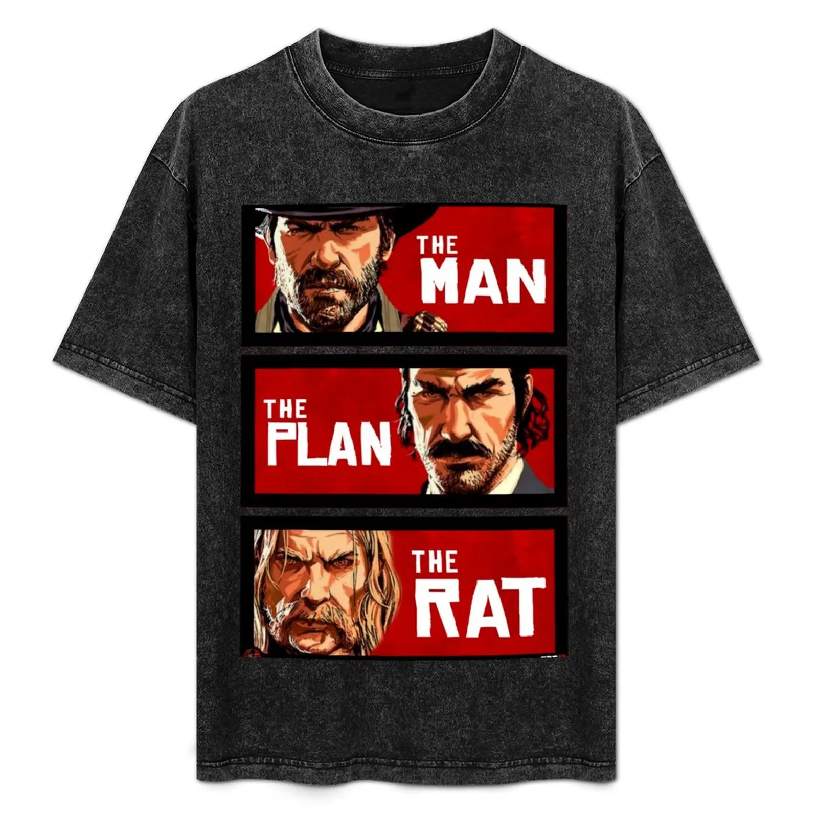 

job art works of rdr 1 and 2 online game T-Shirt Festival Casual Short Sleeve
