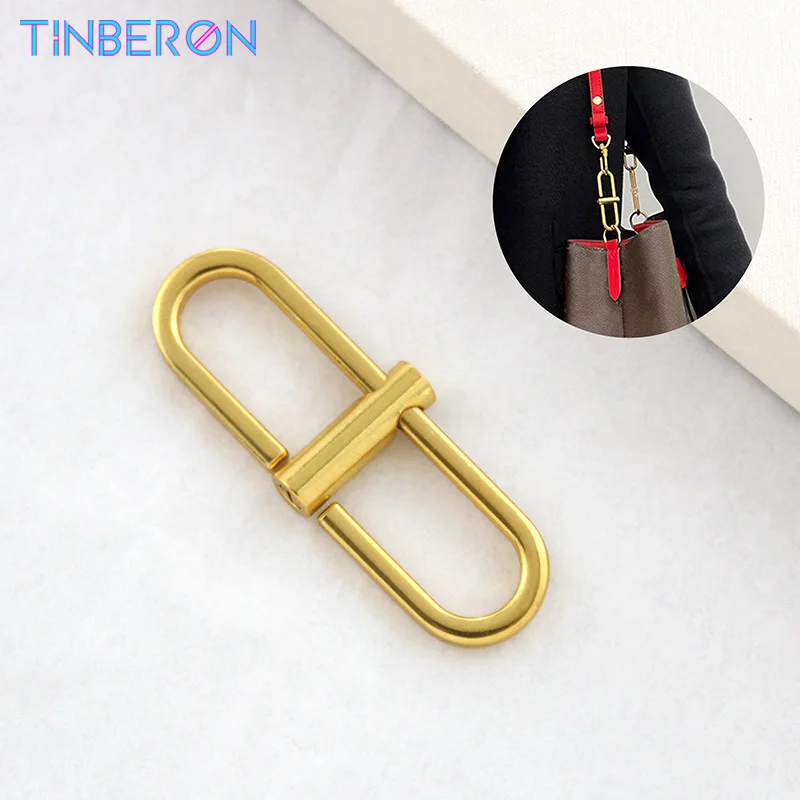 TINBERON Adjustable Buckle Extended Bag Strap Metal Buckle Hook For Shorten Chain Strap Extend Hook Retrofit Bags Accessories