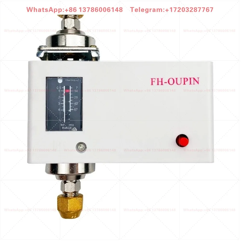 Central air conditioning water pressure differential controller chiller screw compressor oil pressure differential switch